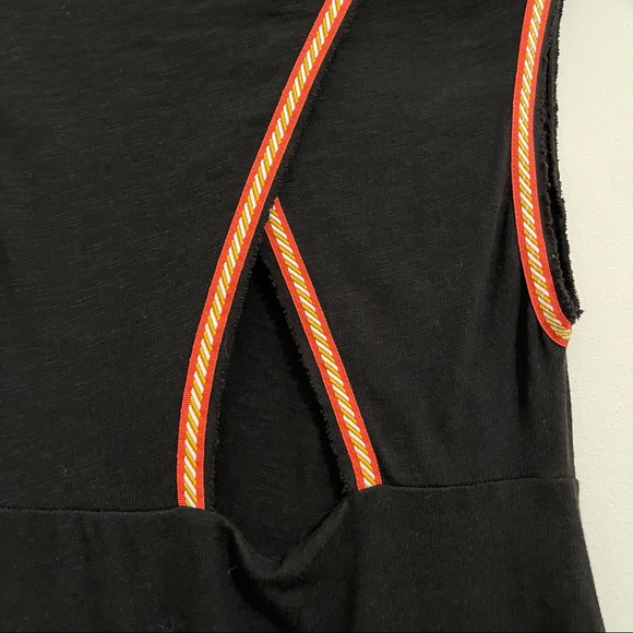 Free People Sabrina Keyhole Black Maxi Dress - Picture 5 of 12